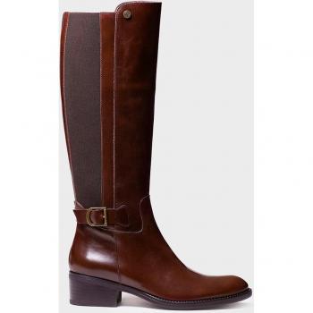 Botas Tacoma P de Toni Pons: Elegancia en Cuero Marrón con Cremallera