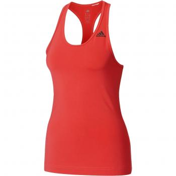 Adidas D2M Tank Solid Camiseta sin Mangas, Mujer, Rosa (Rosbas)