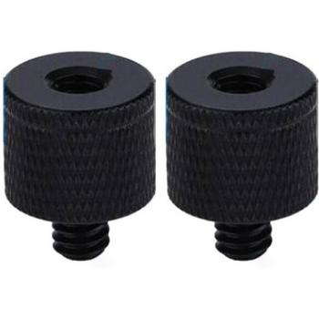 2Pcs DSLR Mount Adapter Screws – 1/4” to M4–M12 Standard Converter