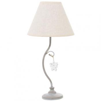 Alexandra House Living Lámpara Blanco Metal 40W