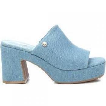 Xti para mujer. Sandalias 142765 azul - Altura tacón 7cm