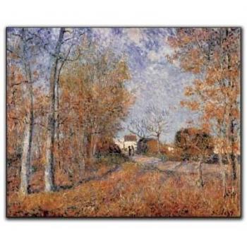 Panel decorativo A Coin De Bois Aux Sablons 100x70 cm