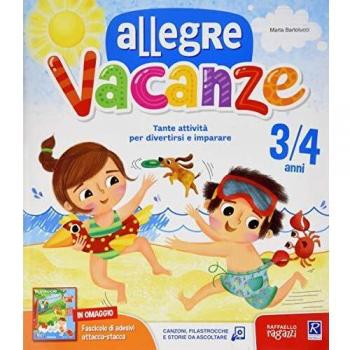 ALLEGRE VACANZE. 3 ANNI. CON STICKERS