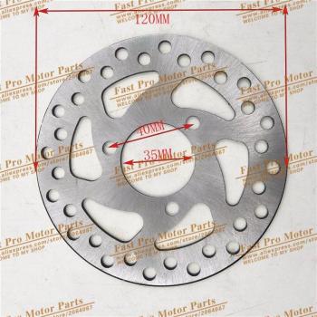 Gas Elektrische Rolle Bremsscheibe 140mm/120MM für 47cc 49cc 2-Takt ATV