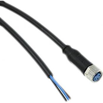 Spina e Cavo M8X1.0 3 Poli Pigtail 1.5M Nero