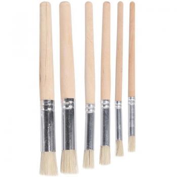 Pintura Artística Pinceles de Madera 6×