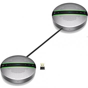 Noise Cancelling USB Bluetooth Speakerphone Daisy Chain Bundle for Webex