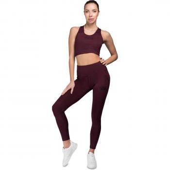 Pantaloni Benlee Maribel Leggings Bordeaux Neri