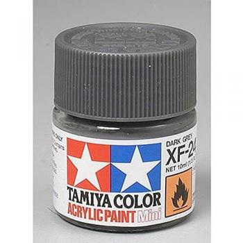 Pintura Acrílica Tamiya XF-24 Gris Oscuro 10 ml