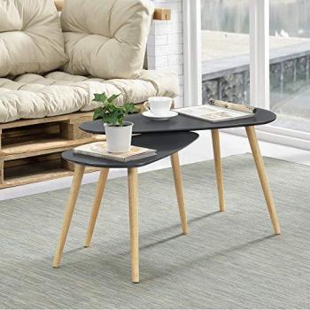 Set Langesund 80x40 – Mesa de Centro en MDF