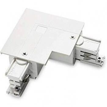 IDEAL LUX Link Trim Main Connector Angolo Sinistra Accensione-Spegnimento Nera