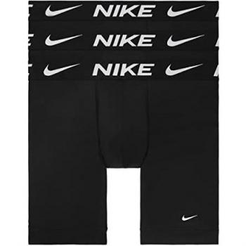 Bóxer Nike Long Leg blanco y negro (3 pack) - L