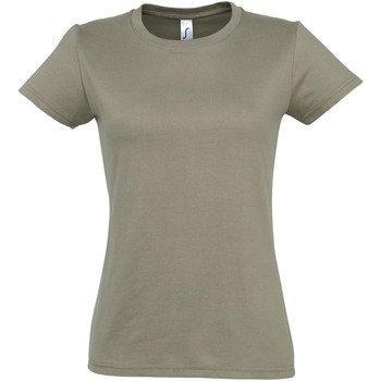 T-shirt Imperiale Sols Donna Maniche Corte (Kaki) - Taglia L