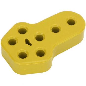 Buje de 12 mm para Chasis con Silenciamiento y Soporte de Tubo