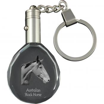 Equestrian Elegance Key Ring
