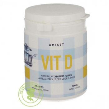 Amiset Vitamin D3 75 Mcg 365 Tab