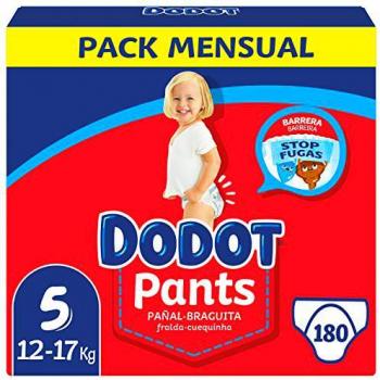Dodot Pañales Bebé Activity Talla 5, 162 Pañales Ajuste Más Resistente