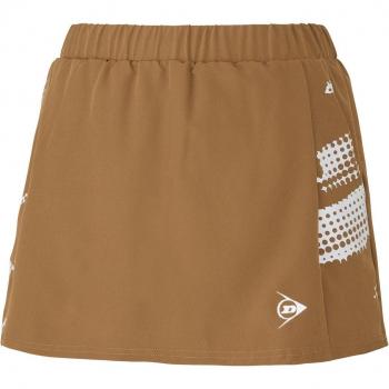 Jupe de Jeu Badminton Dunlop 2024FW Marron