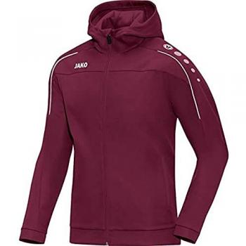 JAKO Classic Hooded Jacket - Men's - Red - Size L