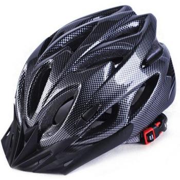 Men's and Women's Black Bicycle Helmet