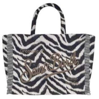 Vanity Mini Fieltro Cebra Saint Barth 00 Embajadas – Bolsa Pequeña de Mujer