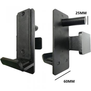 J Hook Safety Barbell Holder for Squat Rack