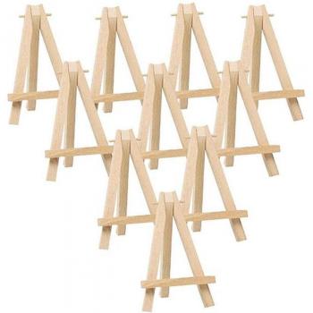 Mini Holz Staffelei für Hochzeiten - 10 Stück
