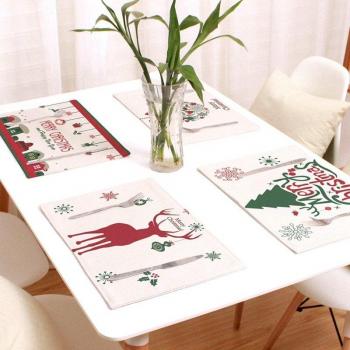 Napperon isolant Western en lin et coton