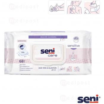 Seni Care Sensitive Feuchtpflegetücher