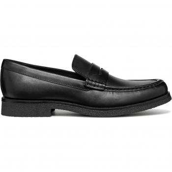 Mocasines de Piel Geox Uomo Claudio Negros