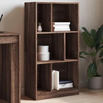 VIDAXL Libreria Rovere Marrone 57x28,5x107,5 cm in Legno Multistrato 546684