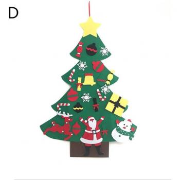 Santa Claus Felt Ornaments for Kids