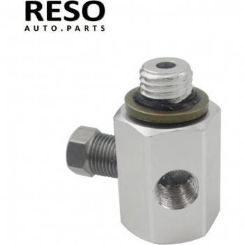 BMW 3 Series E30 E36 Oil Pressure Gauge Adapter 1/8 NPT Silver