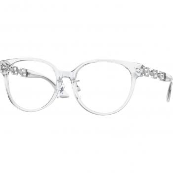 Versace VE3302D Ajuste Asiático 148 Gafas Recetadas para Mujer Blancas