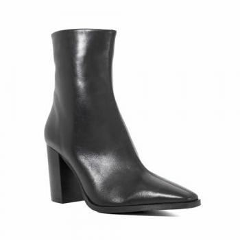 Bottes à bout chisel Dune London noires