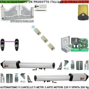 Securvera 5m 2 Ante 2,5 mt Max – Kit Base con Staffe 3