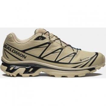 Baskets Salomon XT-6 Beige imperméables - US 7