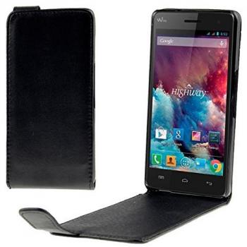 Wiko Highway Flip Hülle Schwarz