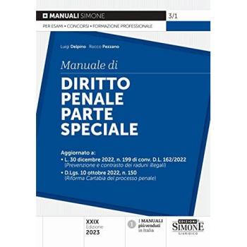 Manuale di diritto penale. Parte speciale