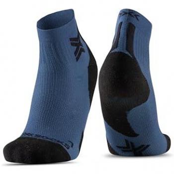Chaussettes X-Bionic Course Découverte Ankle bleu denim - 42-44