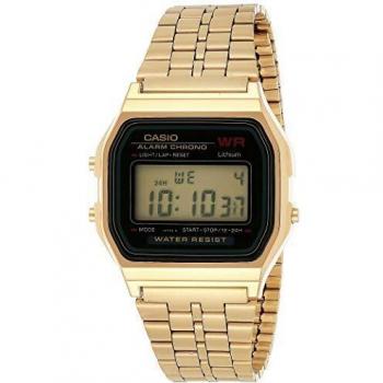 Casio Unisex Classic Gold-Tone Digital Watch A159WGEA-1EF