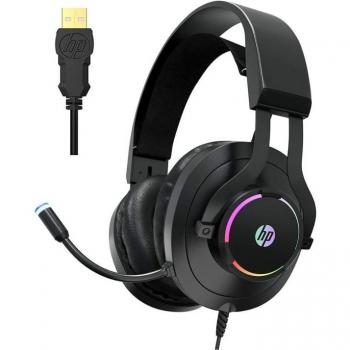 Headset Gamer 7.1 RGB USB H360GS Preto HP