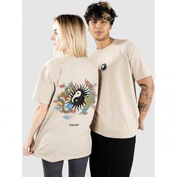 Phoenix Smilebrun T‑skjorte med bølge‑design