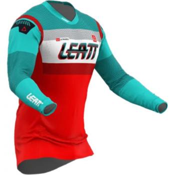 Maglia Moto Cross Leatt JERSEY MOTO 5.5 ULTRAWELD Rosso taglia M