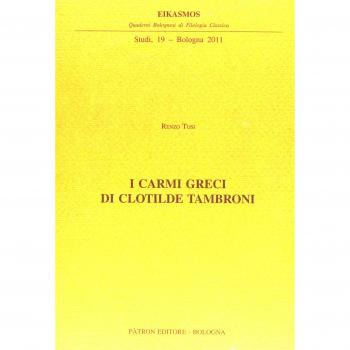 I carmi greci di Clotilde Tambroni