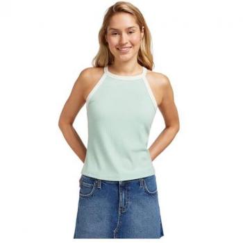 Lee Camiseta Cropped Halter Top