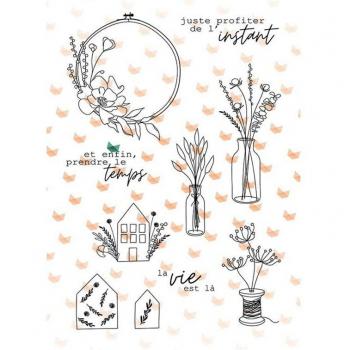 Klare Silikonstempel für DIY-Fotoalben