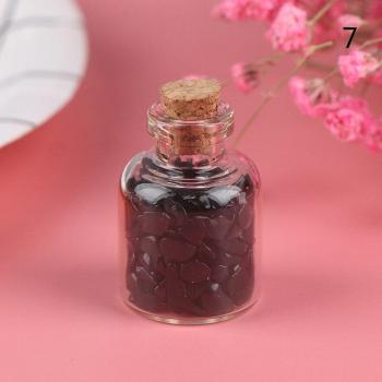 Mini bocaux en verre transparent