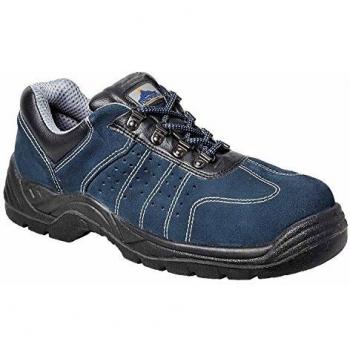 Portwest Steelite Perforated Steel Toe Cap Trainers Blue Size 11