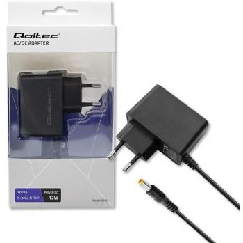 Qoltec 12W Alimentatore da rete 12V 1A
